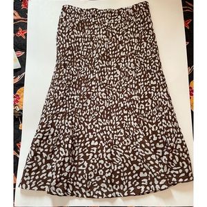 Leopard Pleated Skirt 🐆